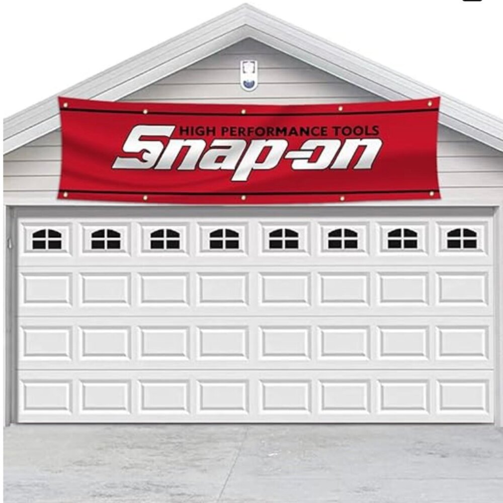 Snap-On Tools Flag Banner – 2x8 ft